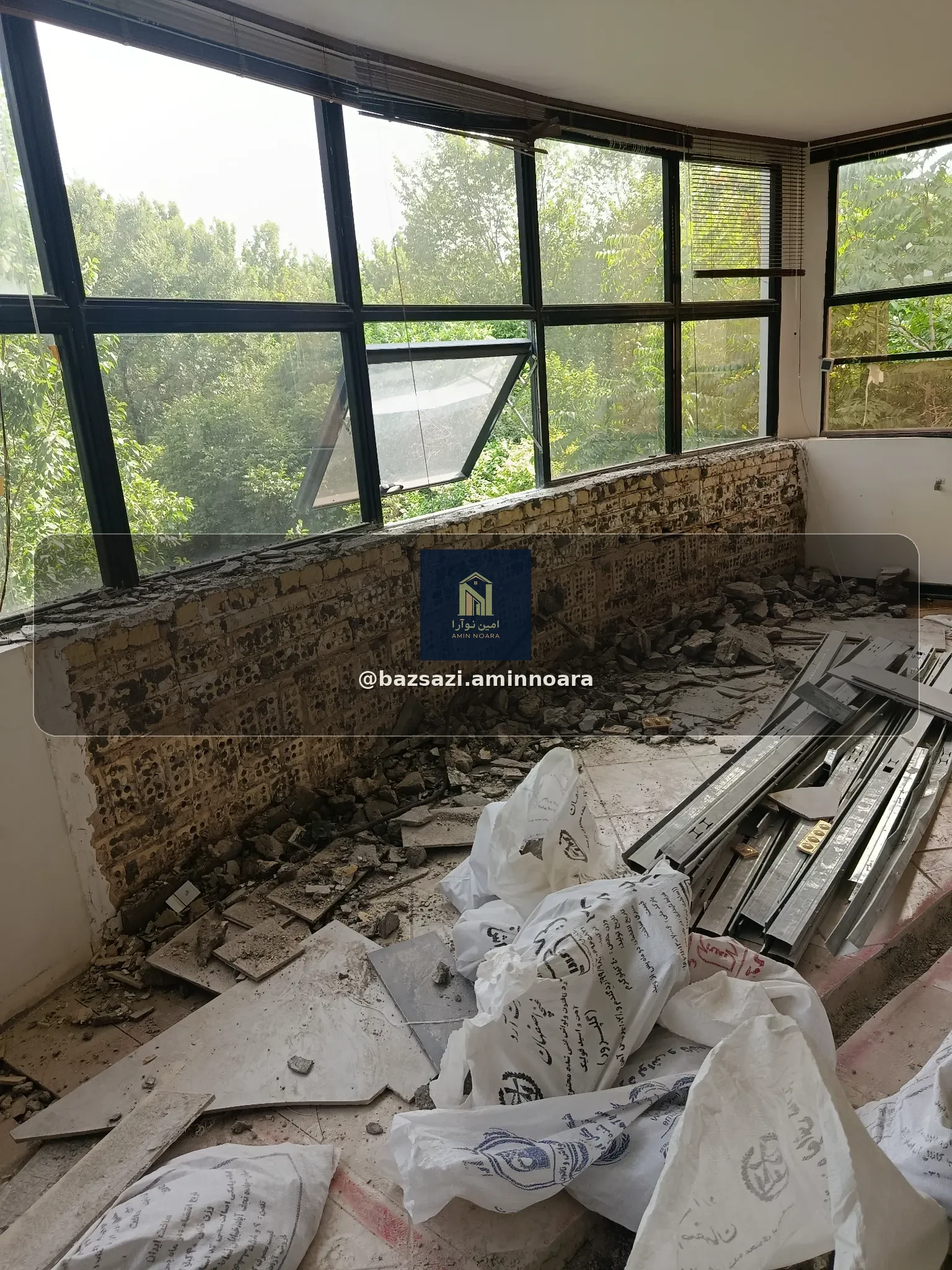 پروژه اداری خواجو؛ قبل از اجرا